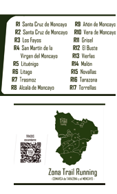 Planos por localidades de cada Ruta con Información